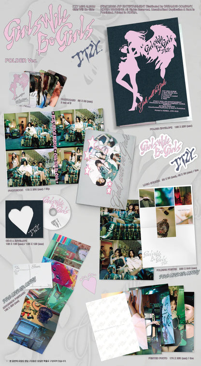 ITZY - GIRLS WILL BE GIRLS ALBUM [FOLDER VER.]