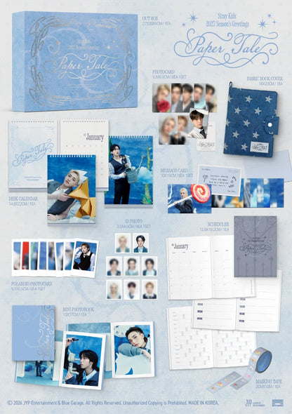 (PRE-ORDER) STRAY KIDS - 2027 SEASON'S GREETING [PAPER TALE]