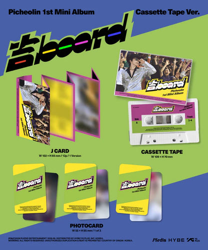 (PRE-ORDER) PICHEOLIN (SEVENTEEN) - 吉BOARD 1ST MINI ALBUM [CASSETTE TAPE VER.]