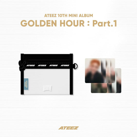 ATEEZ - GOLDEN HOUR: PART 1 OFFICIAL OFFICIAL MD MINI POUCH