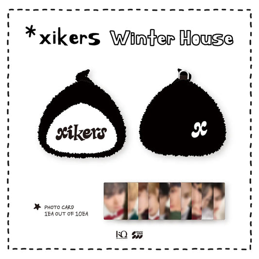 (PRE-ORDER) XIKERS - WINTER HOUSE OFFICIAL MD TRICKY COIN POUCH