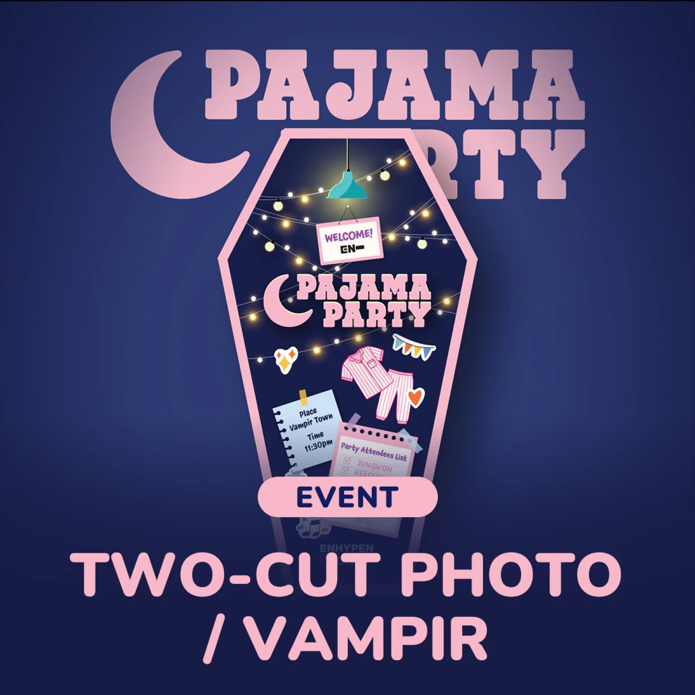ENHYPEN - WORLD COUPON CARD COLLECTION PAJAMA PARTY [SPECIAL VER.]