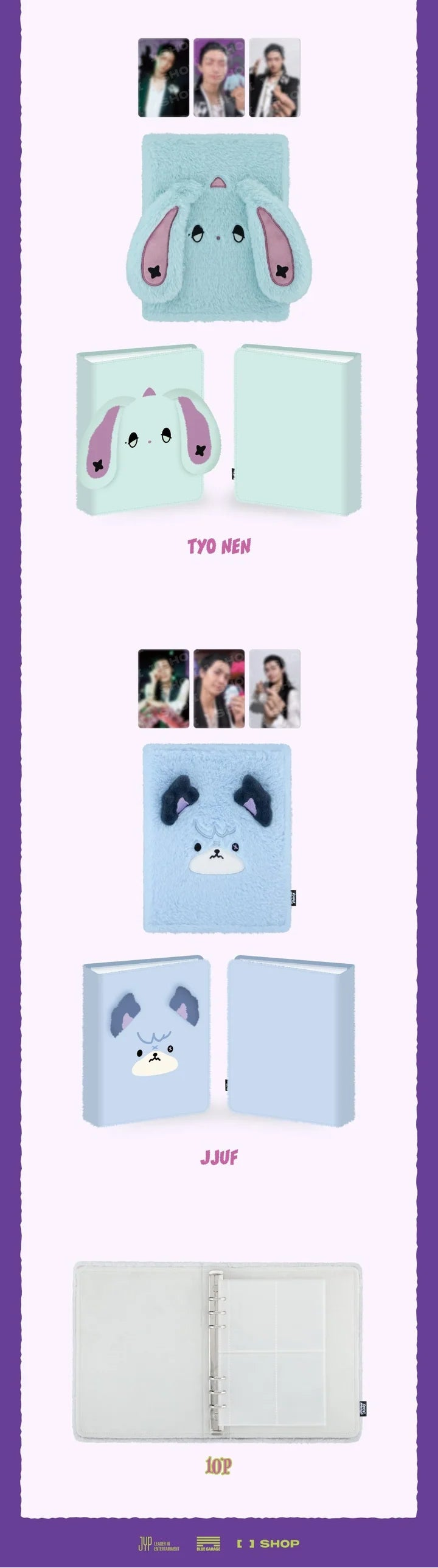 (PRE-ORDER) XDINARY HEROES - XCLUSIVE PARTY 2ND FANMEETING OFFICIAL MD XDINARY MONSTERS PLUSH PHOTO BINDER