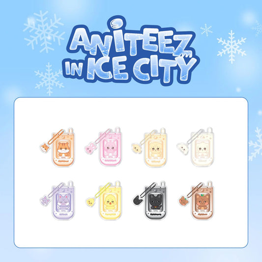 (PRE-ORDER) ATEEZ - ANITEEZ IN ICE CITY 2024 MD PHONE KEYRING