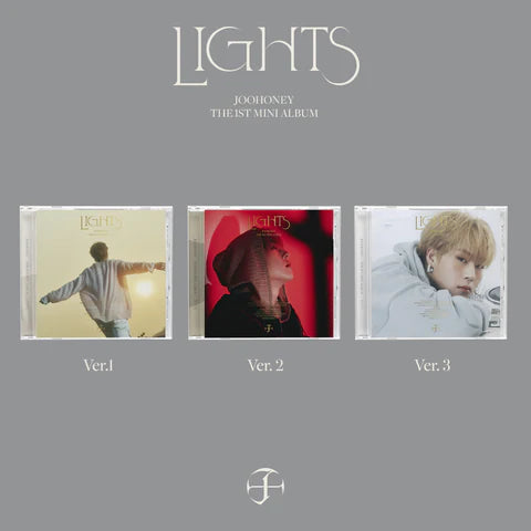 JOOHONEY (MONSTA X) - LIGHTS 1ST MINI ALBUM [JEWEL CASE VER.]