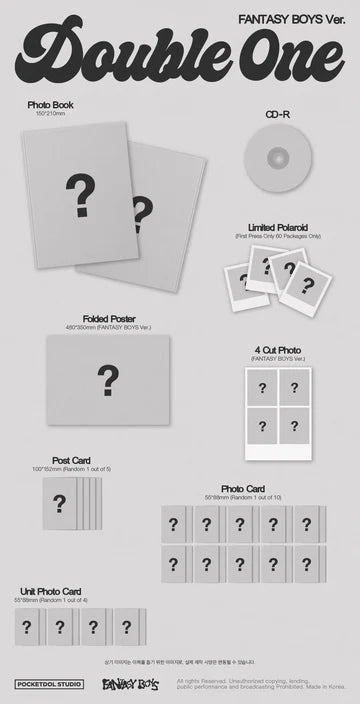 (PRE-ORDER) DOUBLE ONE - XPERT 1ST MINI ALBUM