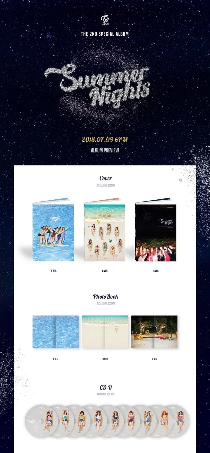 TWICE - SUMMER NIGHTS 2ND SPECIAL ALBUM