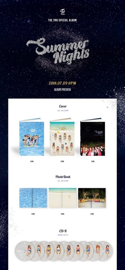 TWICE - SUMMER NIGHTS 2ND SPECIAL ALBUM