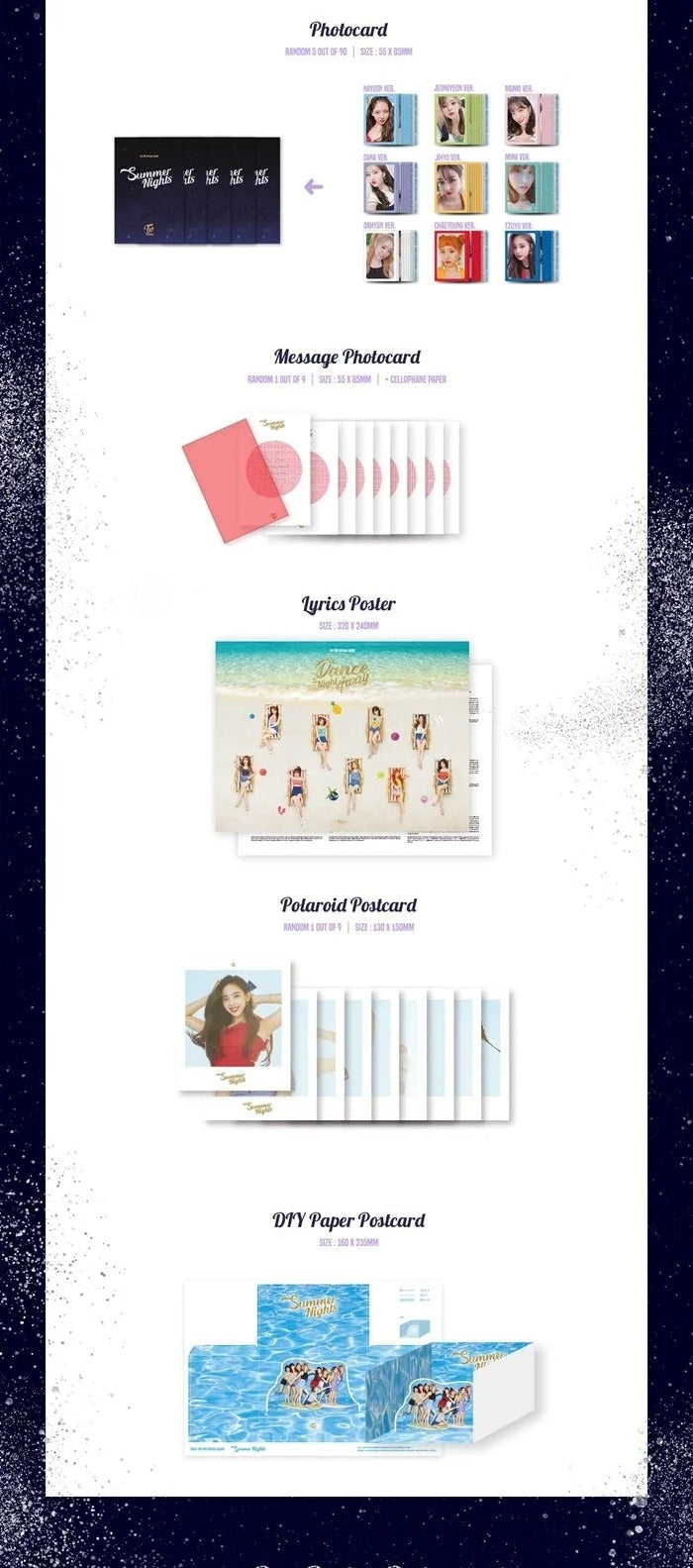 TWICE - SUMMER NIGHTS 2ND SPECIAL ALBUM
