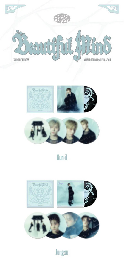 XDINARY HEROES - BEAUTIFUL MIND FINALE MD LP POSTER SET