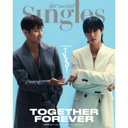 SINGLES MAGAZINE KOREAN - JANUARY 2024 ATEEZ & TVZQ