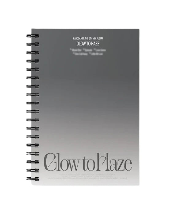KANG DANIEL - GLOW TO HAZE 6TH MINI ALBUM [PHOTOBOOK VER.]