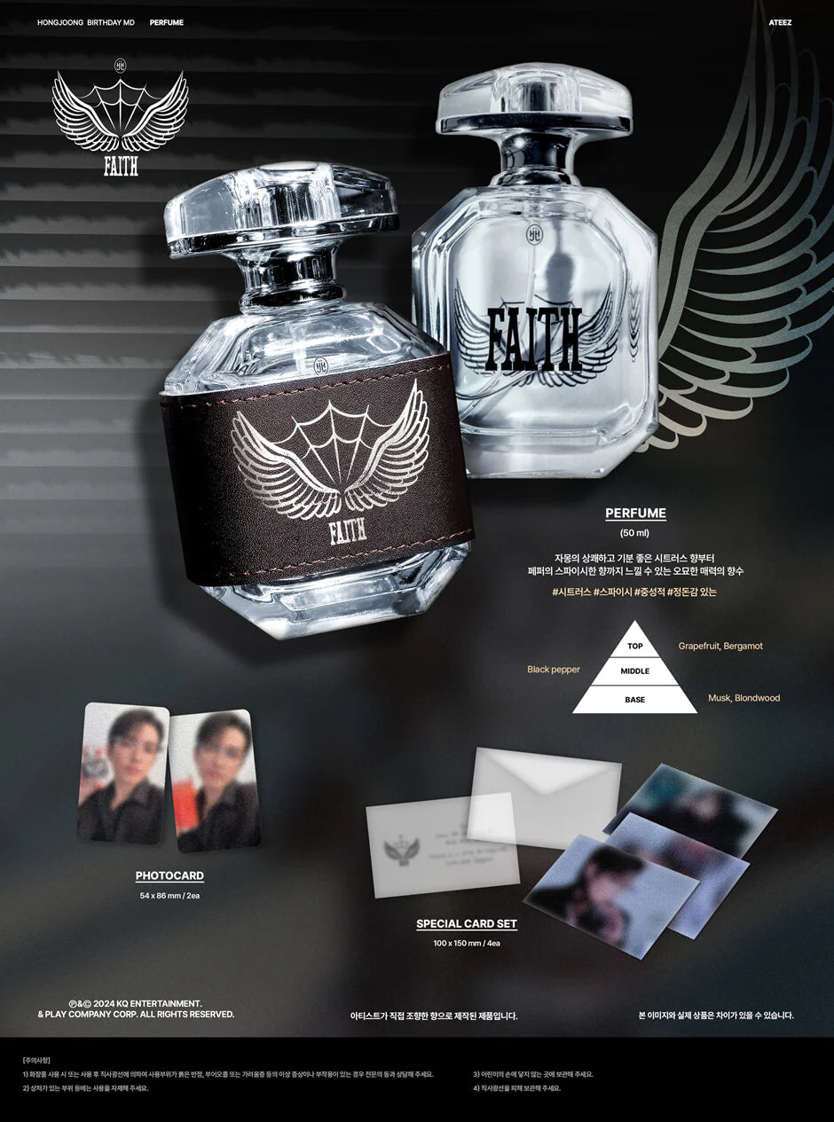 HONGJOONG (ATEEZ) - FAITH 2024 BIRTHDAY MD PERFUME