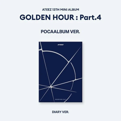 ATEEZ - GOLDEN HOUR : PART.4 13TH MINI ÁLBUM [VERSIÓN POCAALBUM]