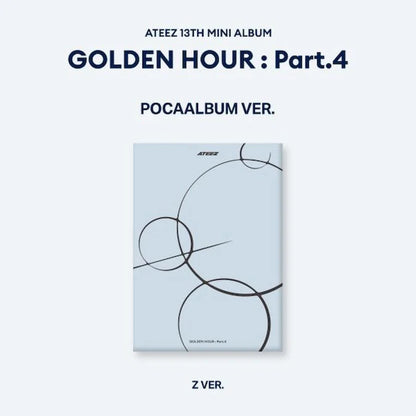 ATEEZ - GOLDEN HOUR : PART.4 13TH MINI ÁLBUM [VERSIÓN POCAALBUM]