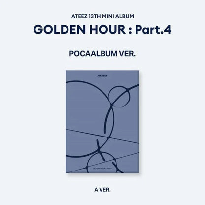 ATEEZ - GOLDEN HOUR : PART.4 13TH MINI ÁLBUM [VERSIÓN POCAALBUM]