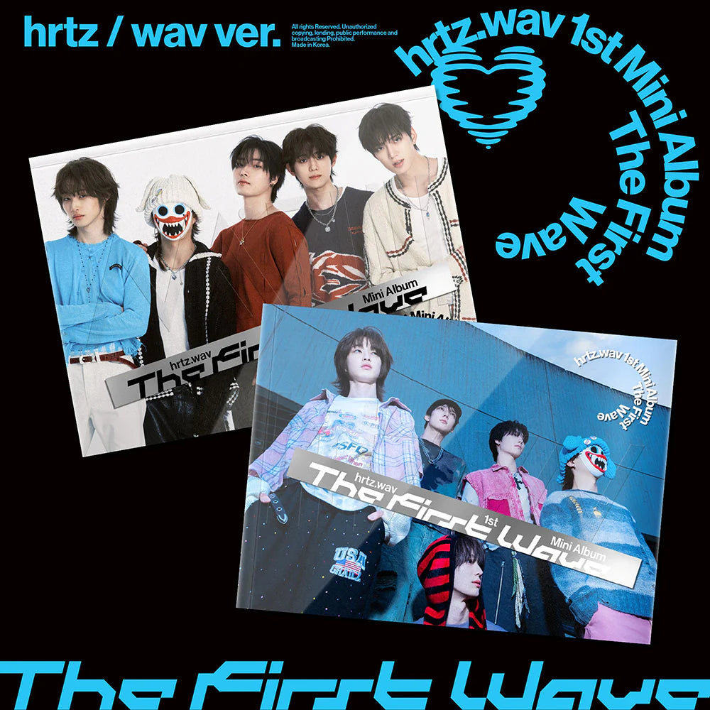 HRTZ.WAV - THE FIRST WAVE 1ST MINI ALBUM
