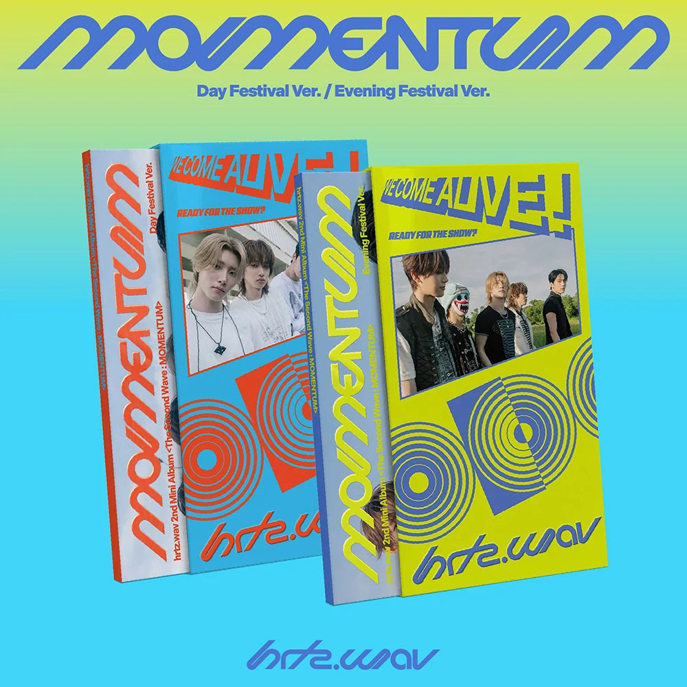 HRTZ.WAV - THE SECOND WAVE : MOMENTUM [2nd MINI ALBUM]