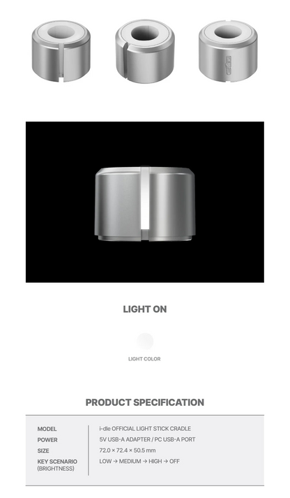 I-DLE - OFFICIAL LIGHT STICK VER.3 CRADLE