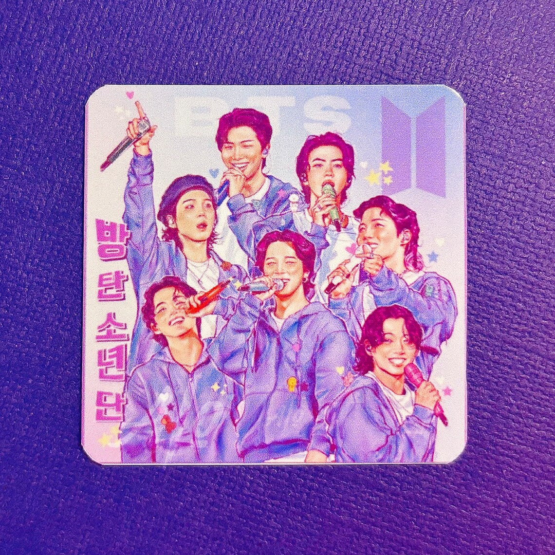 ALOARTS - BTS FAN ART PHOTO CARD