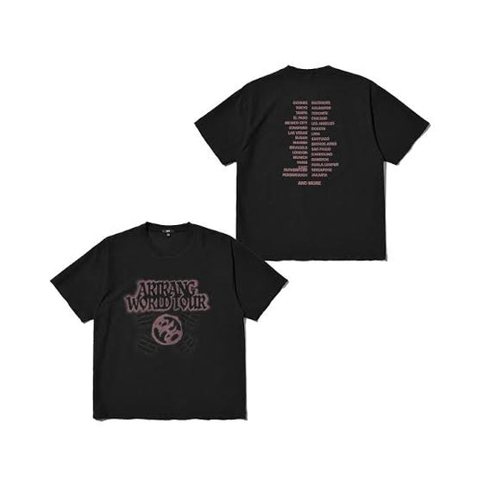 BTS - ARIRANG WORLD TOUR T-SHIRT BLACK FANMADE