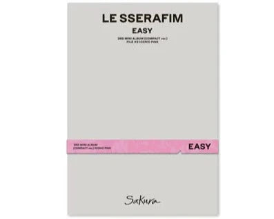 LE SSERAFIM - EASY 3RD MINI ALBUM [COMPACT VER.]