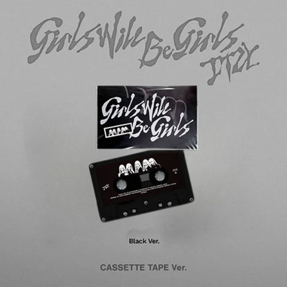 ITZY - GIRLS WILL BE GIRLS ALBUM [CASSETEE TAPE VER.]