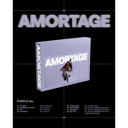 JISOO (BLACKPINK) - AMORTAGE MINI ALBUM [EXCLUSIVE EDITION VER.]