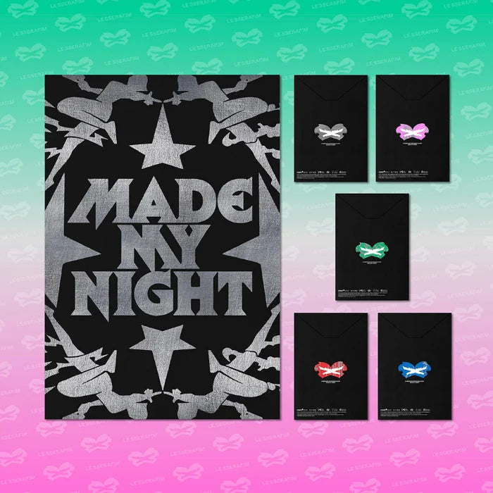LE SSERAFIM - MADE MY NIGHT [2nd SINGLE ALBUM - COMPACT VER.]