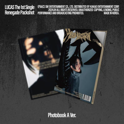 LUCAS - RENEGADE [PHOTO BOOK VER.] ALBUM