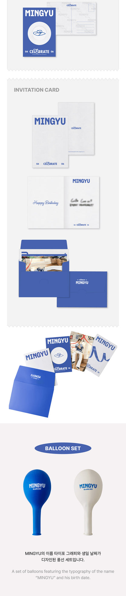 SEVENTEEN HAPPY MINGYU DAY BIRTHDAY BOX VER.3