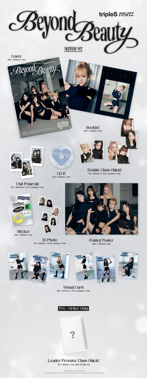 TRIPLES - MSNZ 'BEYOND BEAUTY' ALBUM [PHOTOBOOK VER.]