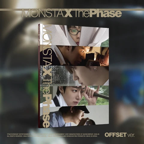 MONSTA X - THE PHASE EP ALBUM [OFFSET VER.]