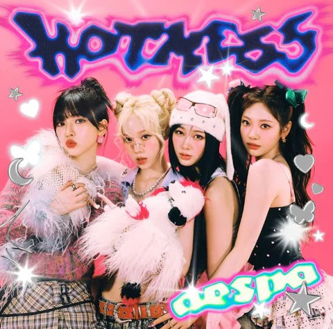 AESPA - HOT MESS JAPAN 1ST SINGLE ALBUM (POSTER VER.)