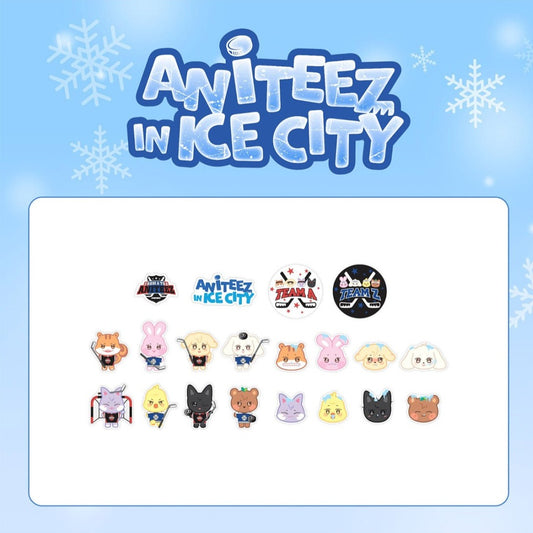 (PRE-ORDER) ANITEEZ (ATEEZ) - IN ICE CITY OFFICIAL MD DECO STICKER SET