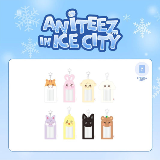 (PRE-ORDER) ANITEEZ (ATEEZ) - IN ICE CITY OFFICIAL MD PHOTOCARD HOLDER KEYRING