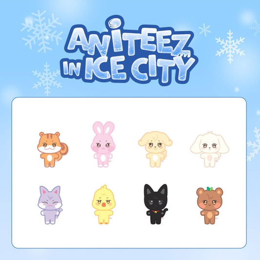 (PRE-ORDER) ANITEEZ (ATEEZ) - IN ICE CITY OFFICIAL MD PLUSH DOLL **2ND BATCH**