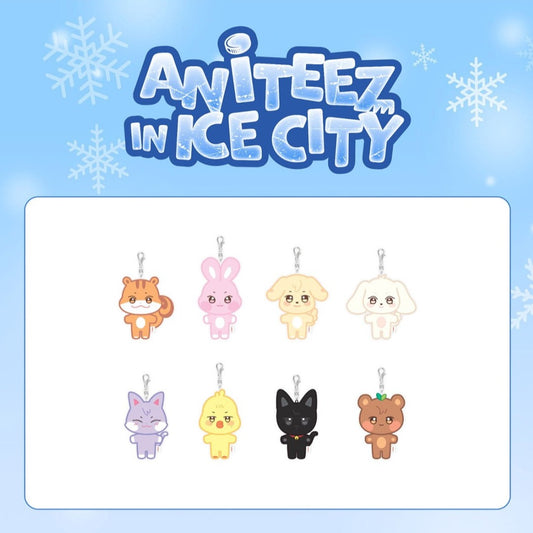 (PRE-ORDER) ANITEEZ (ATEEZ) - IN ICE CITY OFFICIAL MD PLUSH KEYRING **2ND BATCH**