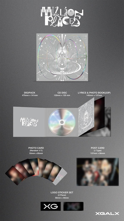XG-MILLION PLACES 6TH SINGLE ALBUM