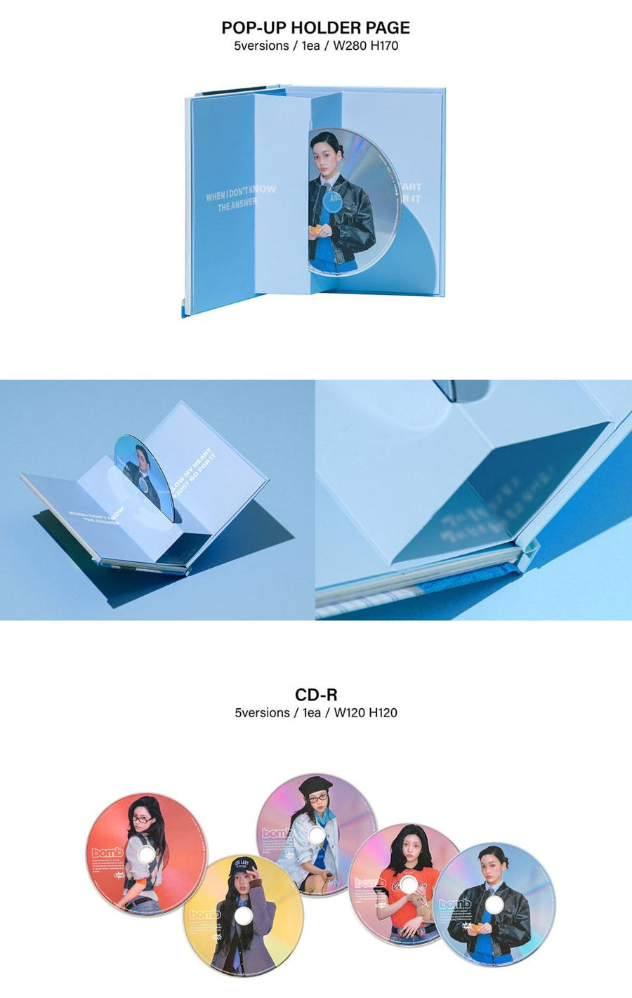 ILLIT - BOMB 3RD MINI ALBUM [GLLIT VER.]