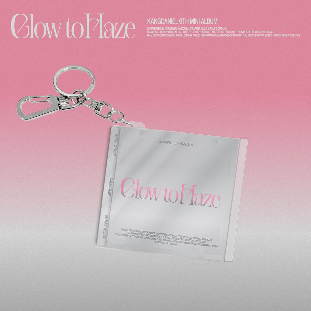 KANG DANIEL - GLOW TO HAZE 6TH MINI ALBUM [MINI CD KEYRING VER.]