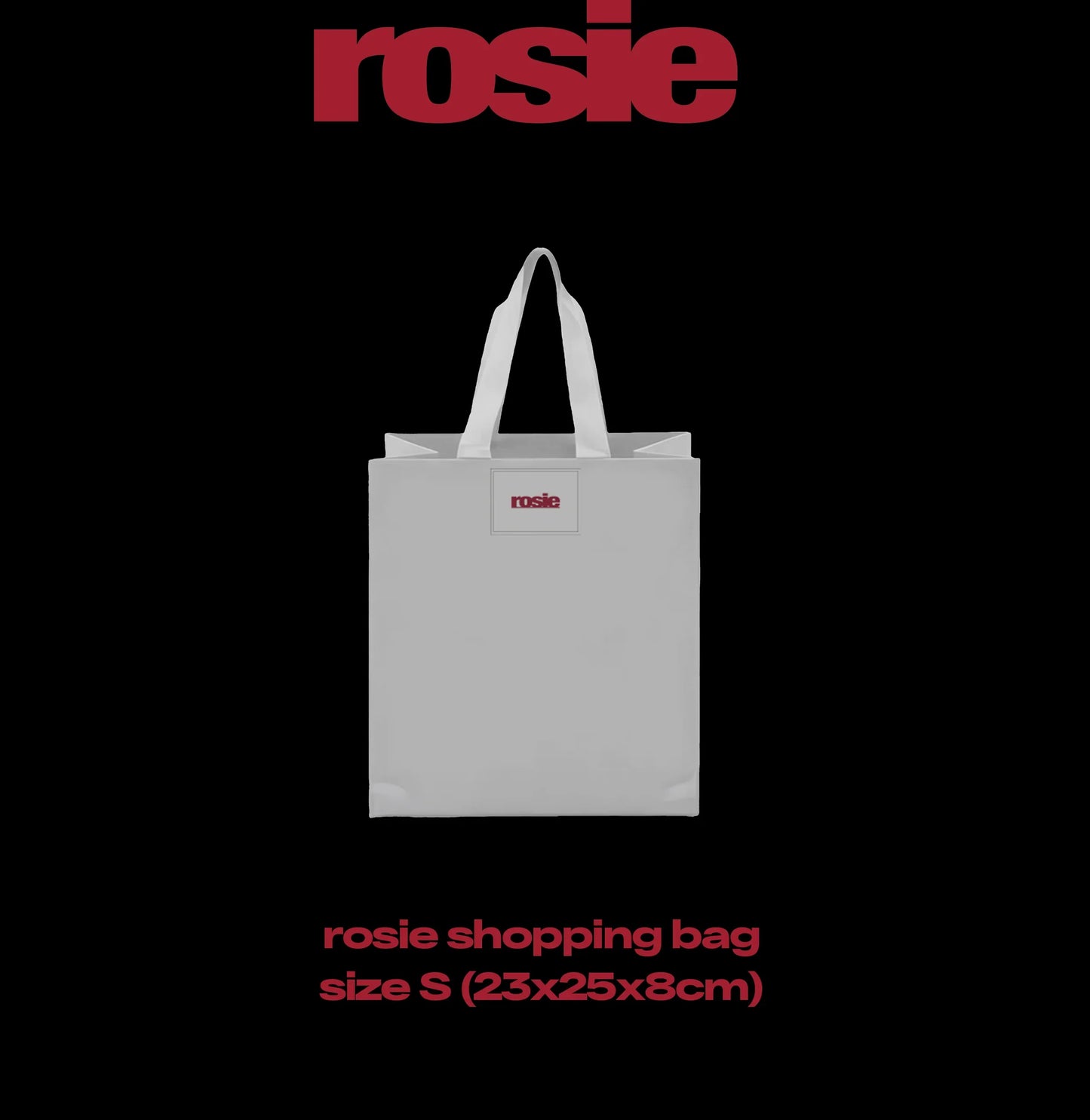 ROSÉ (BLACKPINK) - ROSIE OFFICIAL MD SHOPPING BAG S