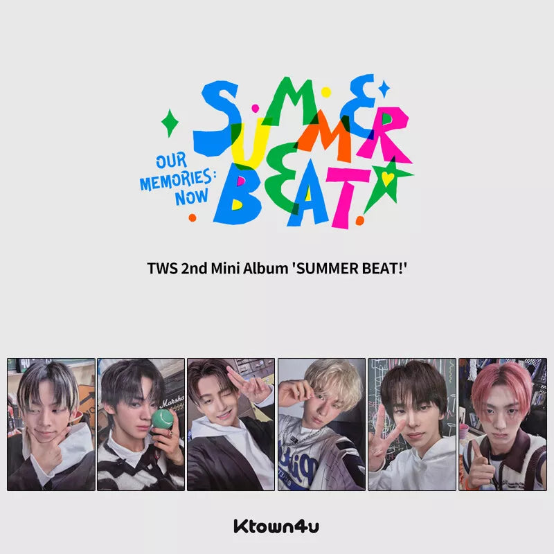 TWS - SUMMER BEAT! 2ND MINI ALBUM (OFFICIAL PHOTOCARD)