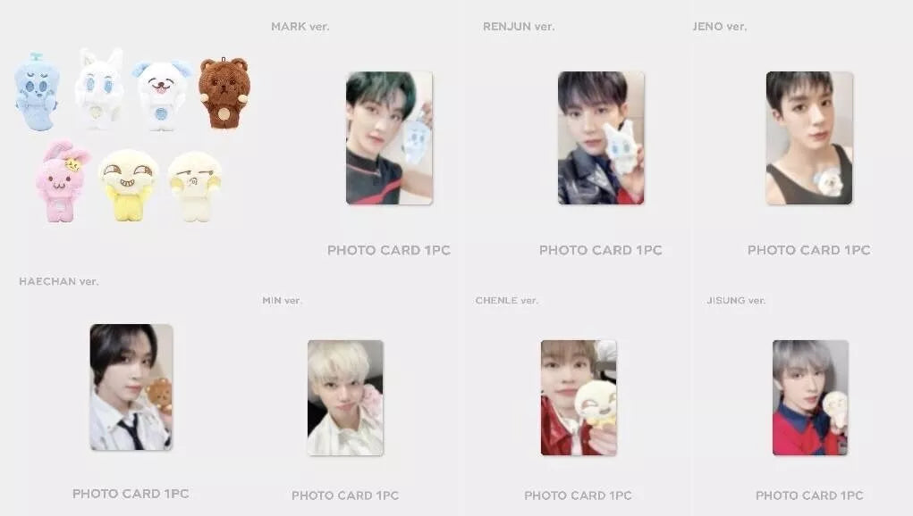 NCT DREAM - DREAM ( ) SCAPE DOLL KEYRING (OFFICIAL PHOTOCARD)