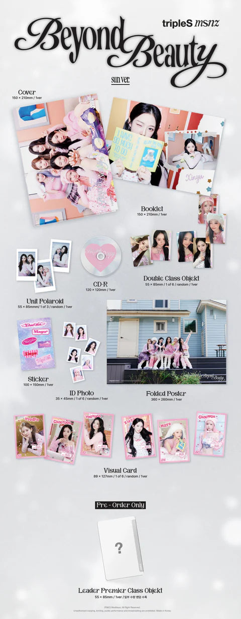 TRIPLES - MSNZ 'BEYOND BEAUTY' ALBUM [PHOTOBOOK VER.]