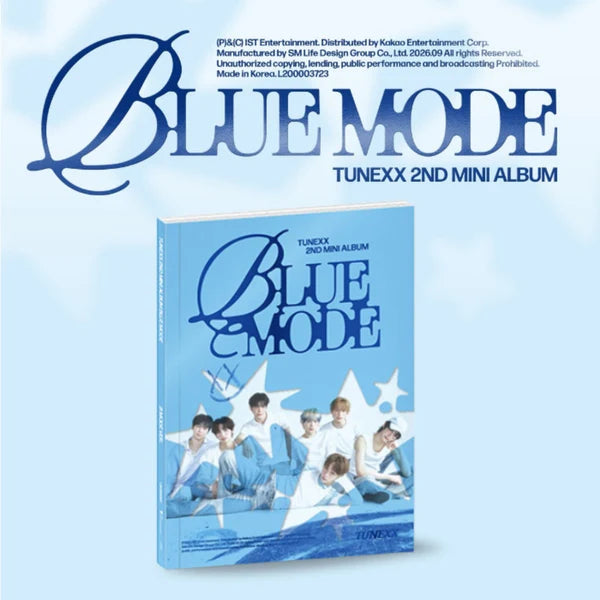 TUNEXX - BLUE MODE 2ND MINI ALBUM