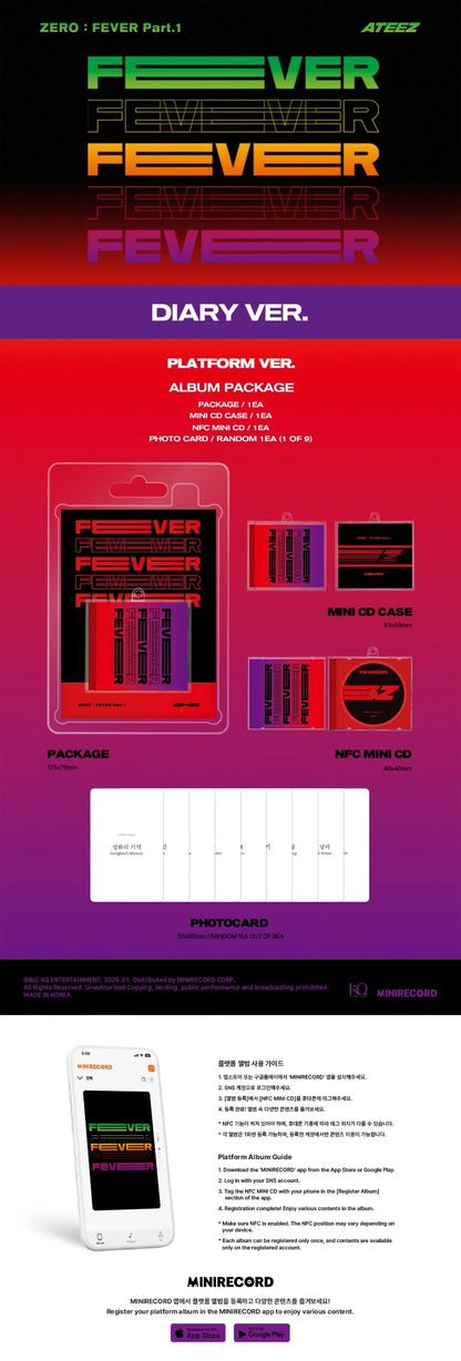 ATEEZ - ZERO: FEVER PART.1 [PLATAFORM VER.]