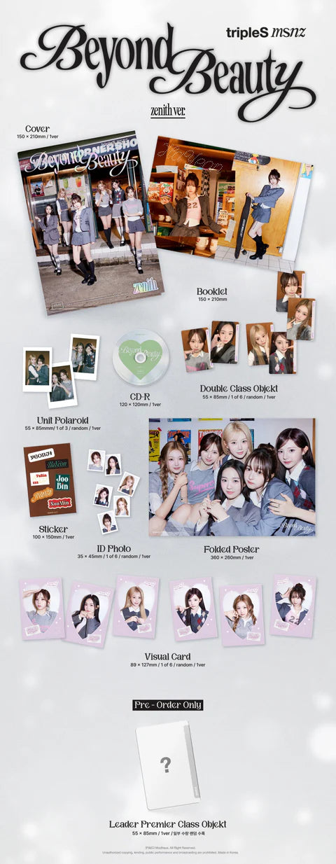TRIPLES - MSNZ 'BEYOND BEAUTY' ALBUM [PHOTOBOOK VER.]